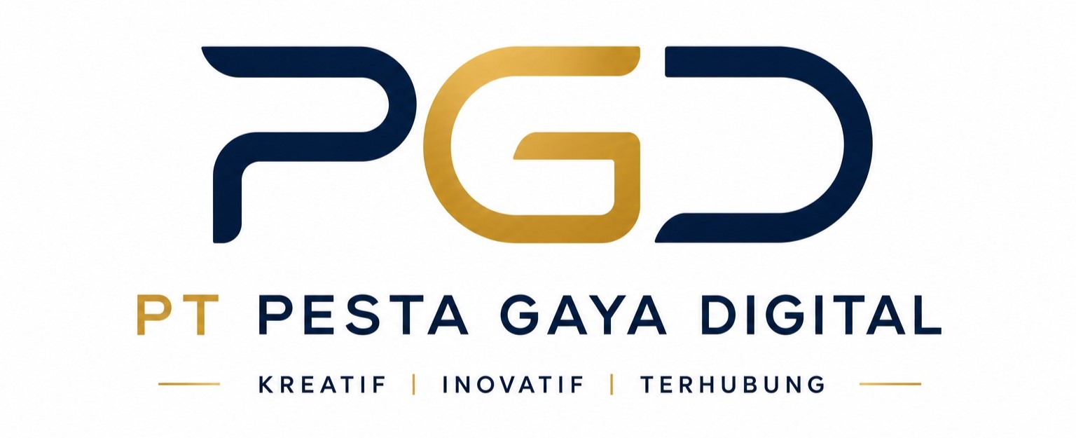logo pt pesta gaya digital